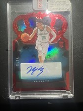 2020-21 Panini Crown Royale Lamelo Ball #RCA-BAL Die Cut Red Auto RC Rookie /49