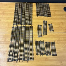 Vintage Atlas HO Scale Snap-Track Lot of 21 Pieces Mixed Straight Curved Train