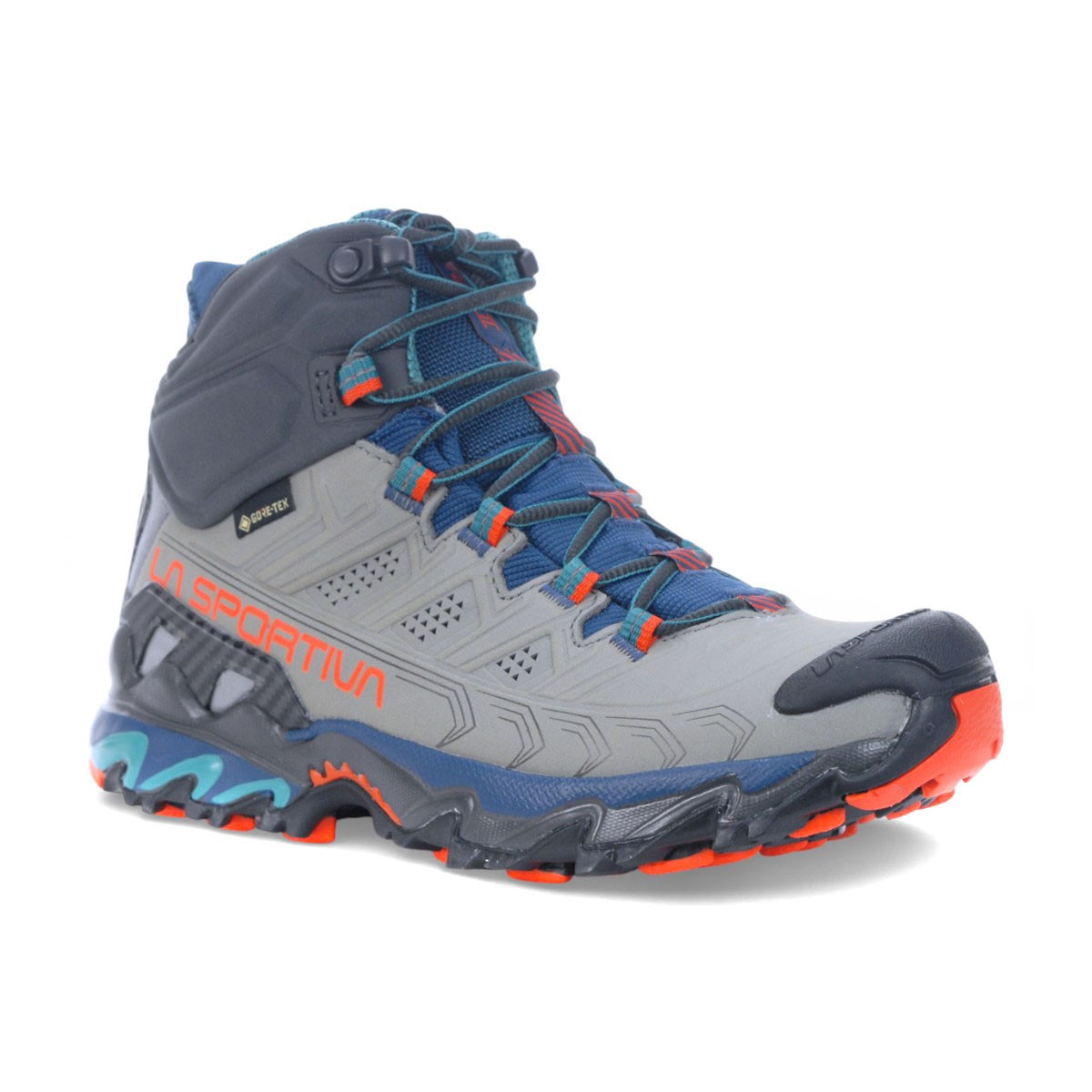 La Sportiva Women's Ultra Raptor II Mid Leather GTX Grey/Cherry