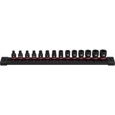 Milwaukee 49-66-7002 SHOCKWAVE Impact Duty Metric Standard 6 Point Socket Set