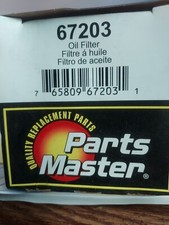 Engine Oil Filter Parts Master 67203 B211