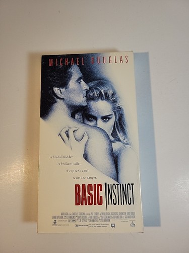 Basic Instinct (VHS, 1992) Michael Douglas, Sharon Stone - Picture 2 of 6