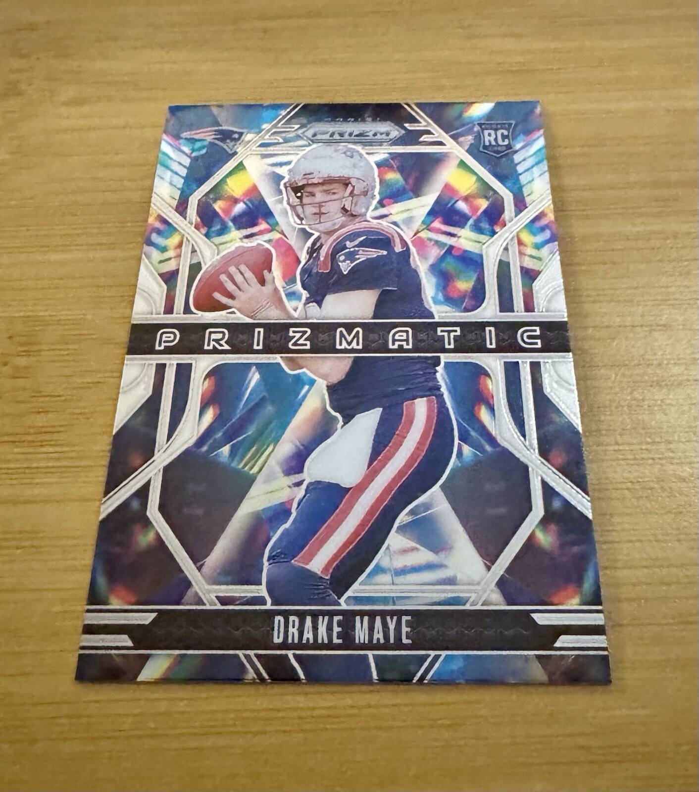 2024 Panini Prizm - Prizmatic Silver Prizm #2 Drake Maye (RC)