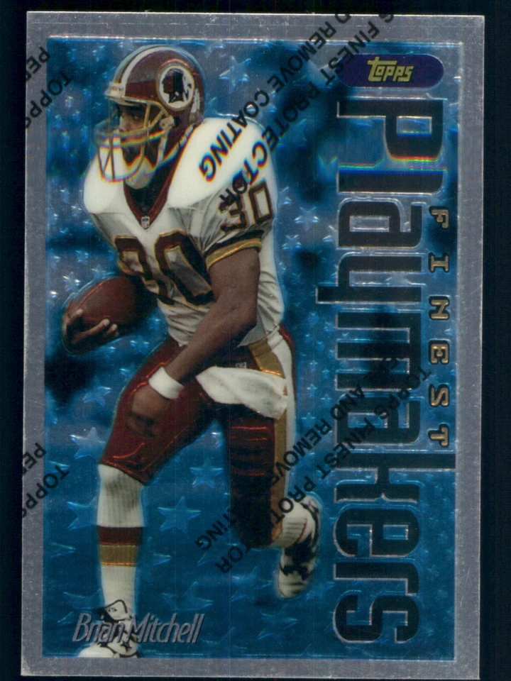 1996 TOPPS FINEST FOOTBALL 1-348 / SEE DROP DOWN MENU FOR CARD U WILL RECEIVE - Image 4 of 4