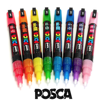 POSCA - Pennarelli PC-3M Uni-Ball - Gamma Completa Di 40 - Foto 6