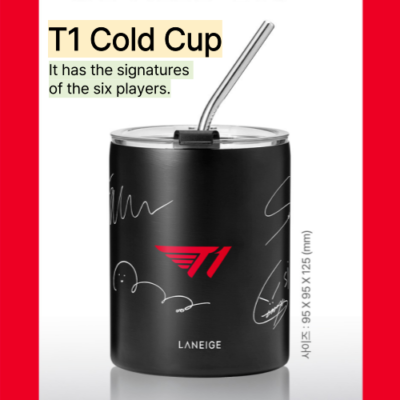 FAKER & LoL T1 Player x Laneige Cold Cup Korea Limited Edition