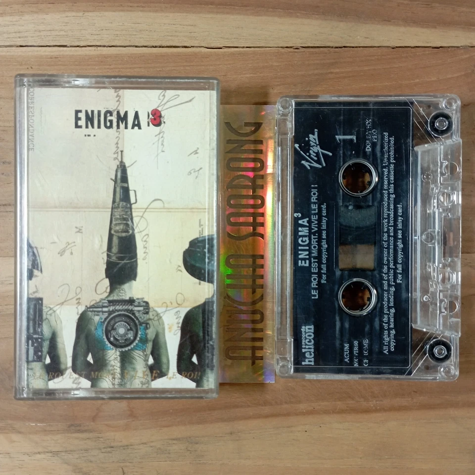 Enigma - Le Roi Est Mort, Vive Le Roi! (1996) The 3rd studio album Cassette/1290 - Image 3 of 4