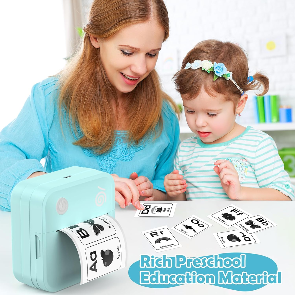 Portable Bluetooth Thermal Label Printer for Shipping Tags  
