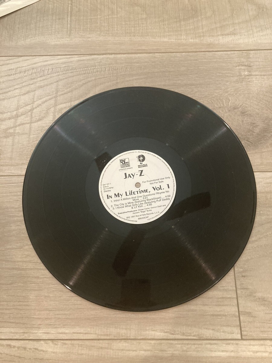 JAY Z - IN MY LIFETIME VOL 1 1st Press | eBay
