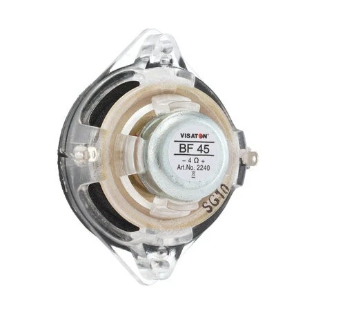 Visaton Bf 45 Small Speaker 1,8 " Black Aluminium Membrane 8 W 8 Ohm 070150-0001 - Image 3 of 4