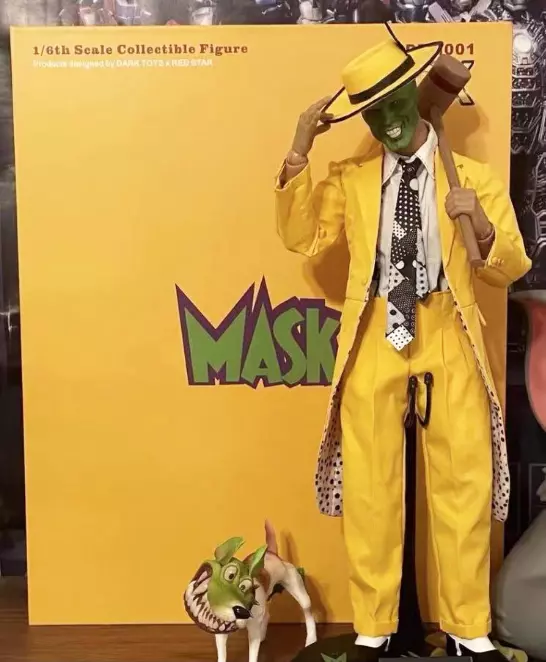Action Figure O Máskara (The Mask Deluxe): O Máskara (The Mask