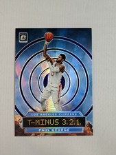2019-20 Donruss Optic PAUL GEORGE T Minus 3,2,1, Purple Holo Prizm #3 Clippers
