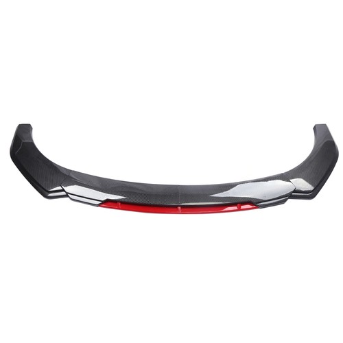 For Bentley Front Bumper Lip Spoiler Splitter+Strut Rods Carbon Fiber - Picture 7 of 15