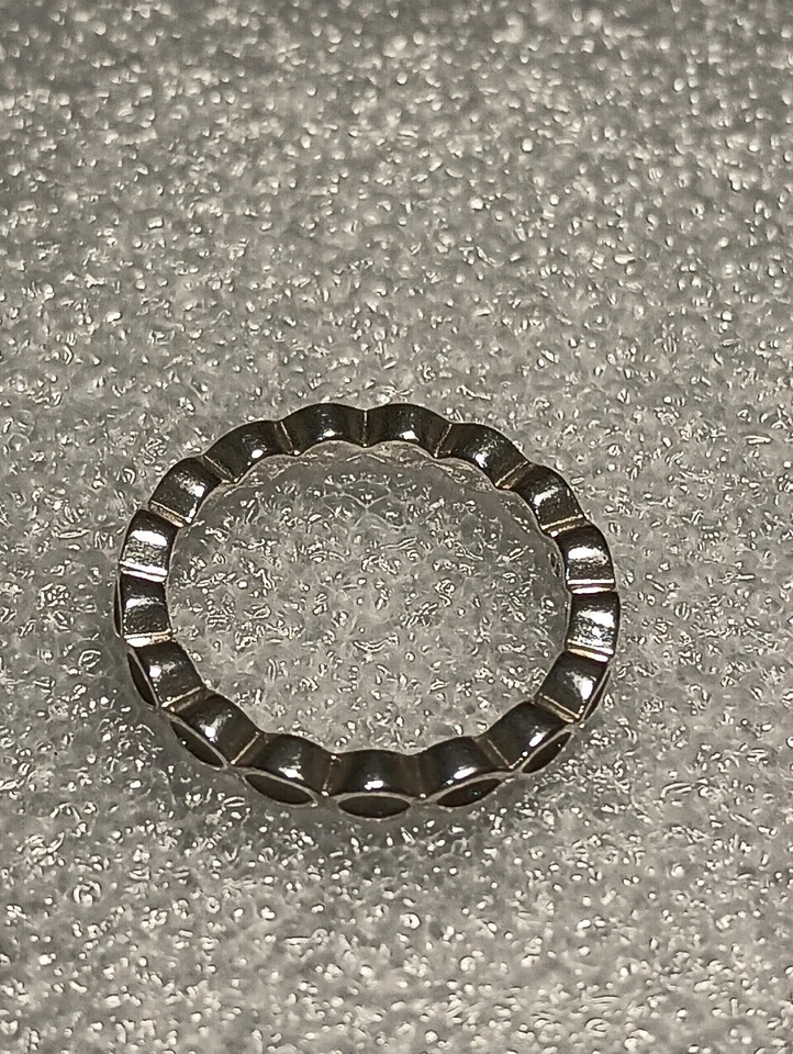 Auténtico Anillo PANDORA Esmaltado Plata de Ley 925 Talla 7 Foto 2 de 4