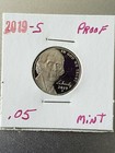 2019-S PROOF JEFFERSON NICKEL CLAD DEEP CAMEO PROOF IN PROTECTED 2X2  — photo 2