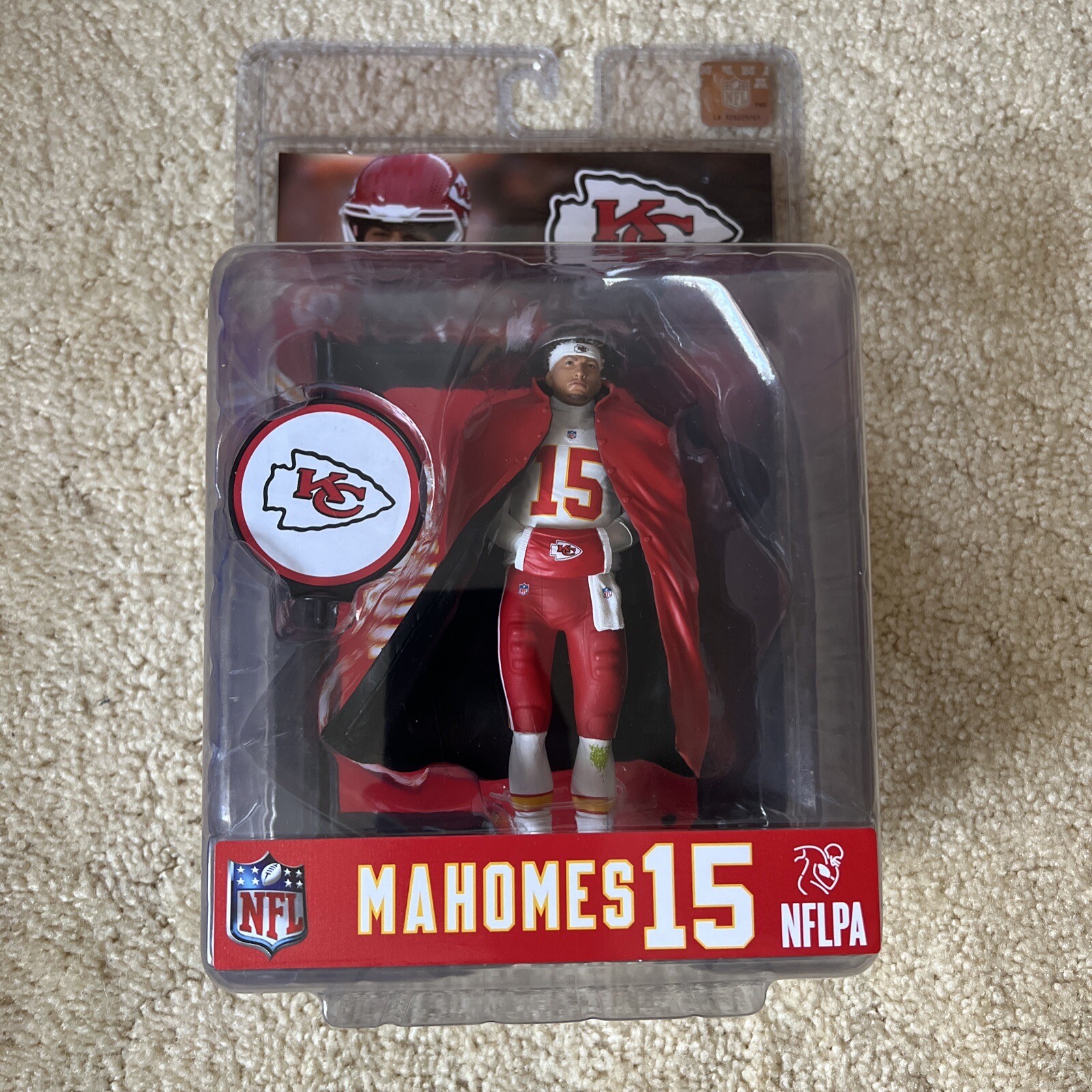 Patrick Mahomes McFarlane Toys NFL Action Figure Kansas City Chiefs