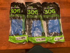 3 pair Showa Nylon Rubber Latex Waterproof Work Gloves 306