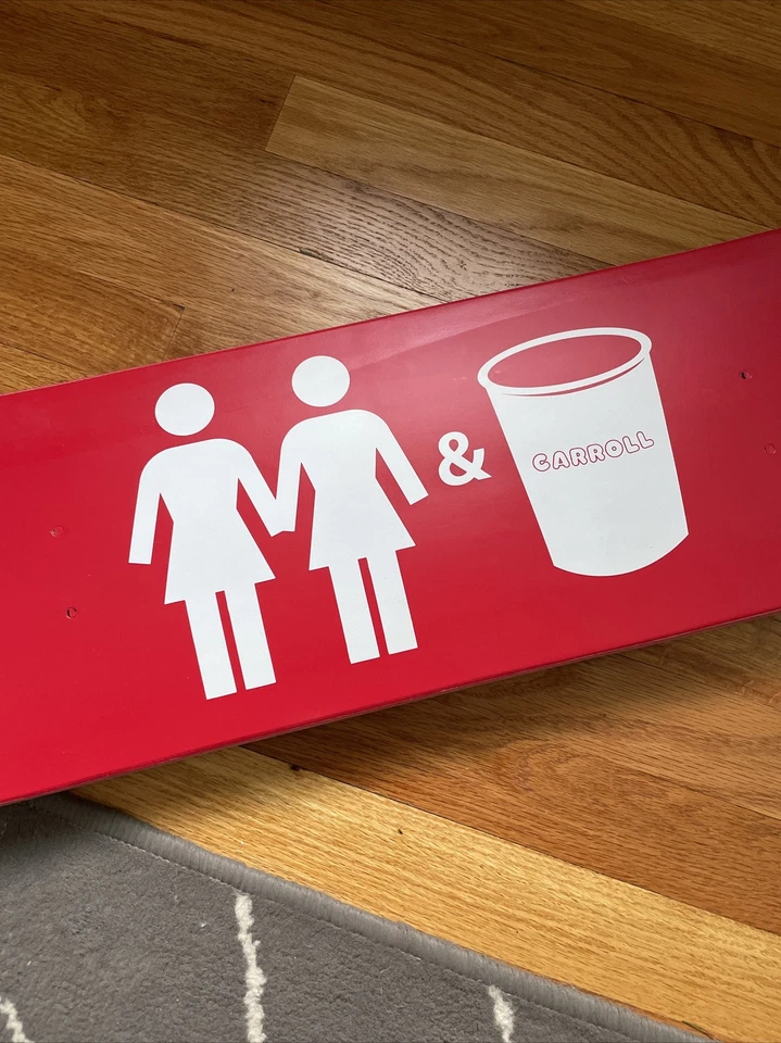 Tabla de skate para niña Mike Carroll dos niñas una taza. Foto 2 de 4