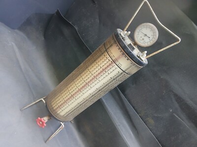 UNTESTED Large Robinair Dial a Charge Refrigerant Charging Cylinder AS IS PARTS