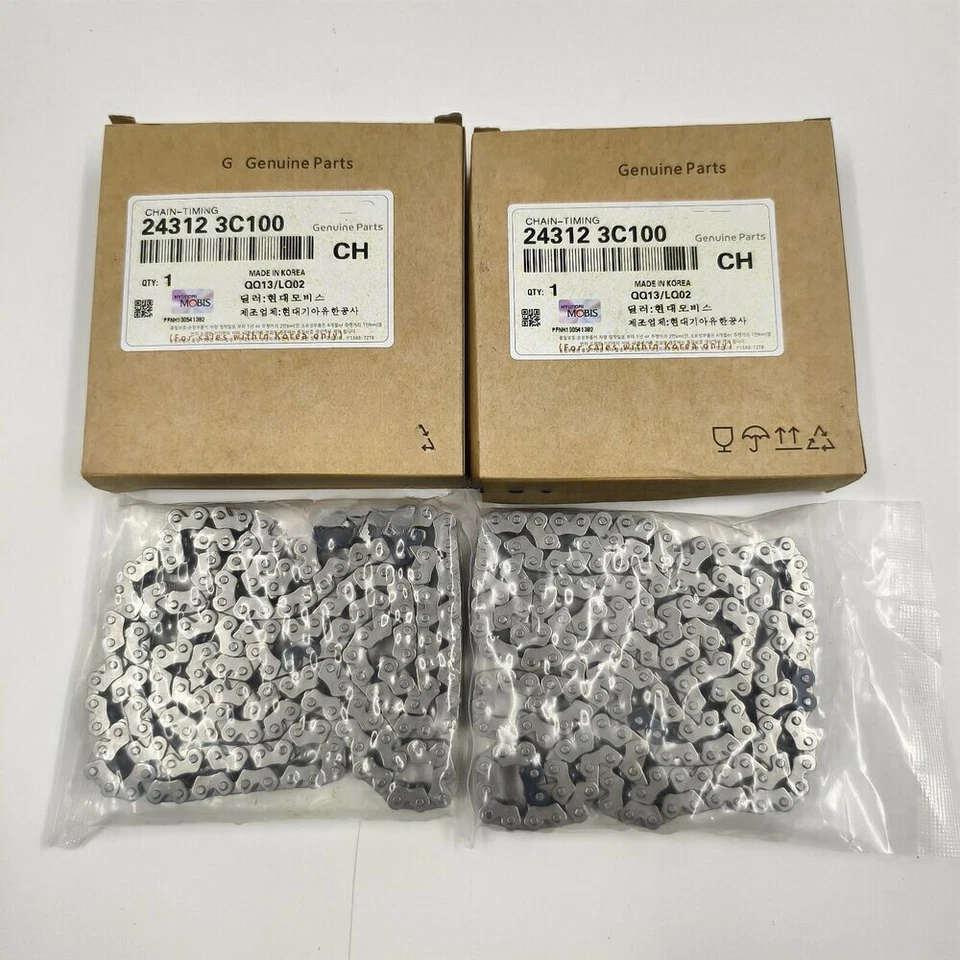 New Timing Chain Kit Fit Kia Sedona 2011-13 Kia Sorento 3.5L 24312-3C100 Foto 4 de 4