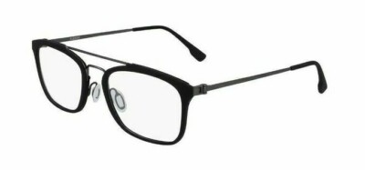 NWT FLEXON FLEX TITANIUM 1087 001 54mm BLACK MEN'S EYEGLASSES OPHTHALMIC FRAME