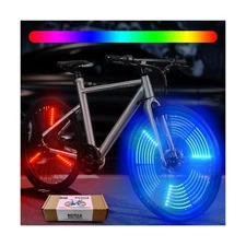 LED Bike Wheel Lights,Bicycle Spoke Lights with Batteries Included,Ultra Brig...