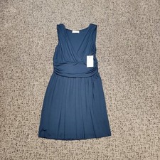 $180 New BAILEY 44 Midnight Blue Women's Size LARGE Macedonian Dress USA MADE