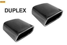 FOX Endschalldämpfer Seat MII ab Bj. 11 1.0l - Duplex je 1 x 145x65mm
