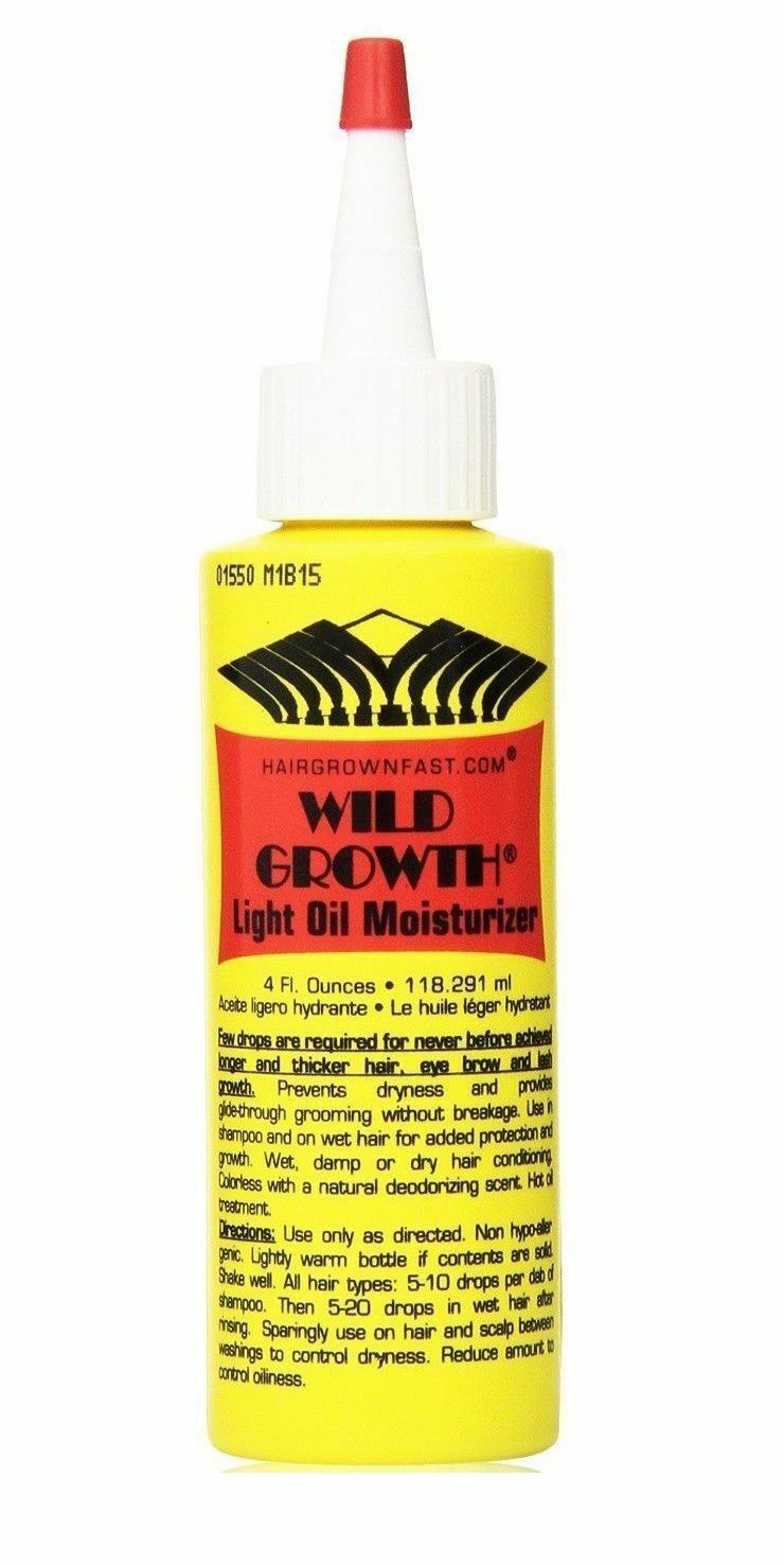 Wild Growth Light Oil Moisturiser Hair Growth Powerful Formula Regular