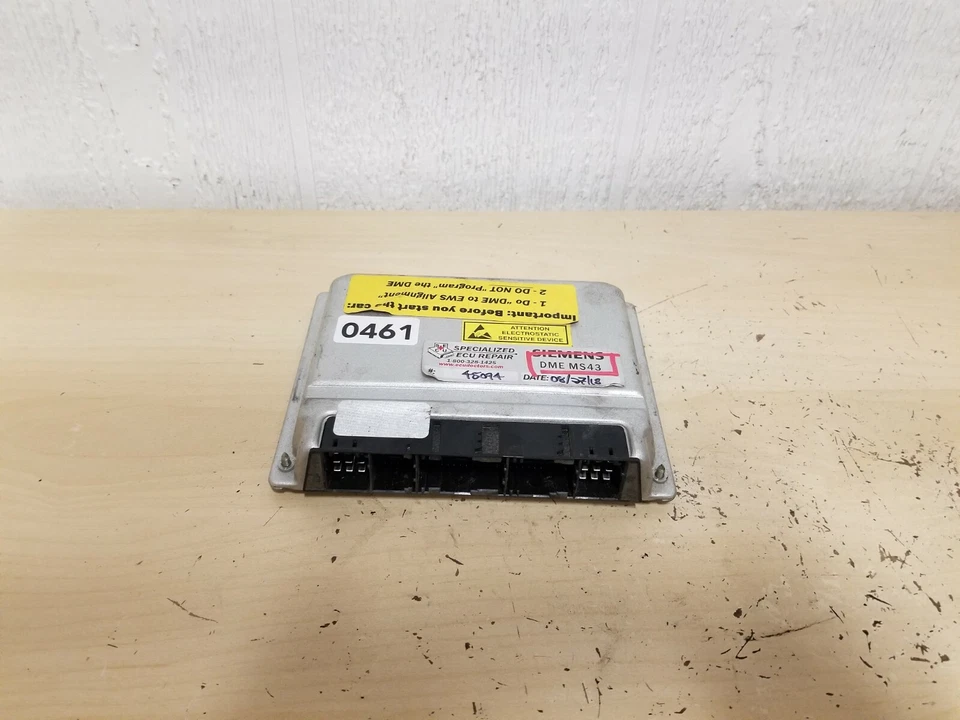 BMW 330I 2003 sedán de 3,0 L configuración de encendido DME MS43 5WK90015 7519308 Foto 2 de 4