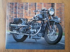 MOTO DOLLAR V4 - 1933 - Carte Fiche Illustrée moto