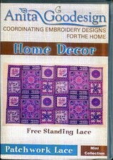 Patchwork Lace Anita Goodesign Embroidery Machine Designs CD - 6 Designs