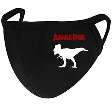 Jurassic Park Dinosaur - Adult Youth Face Mask Fashion 2 Layers Pocket