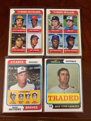 1974 Topps Baseball Card Singles Traded Team Checklist - U Pick A Card (481-660)