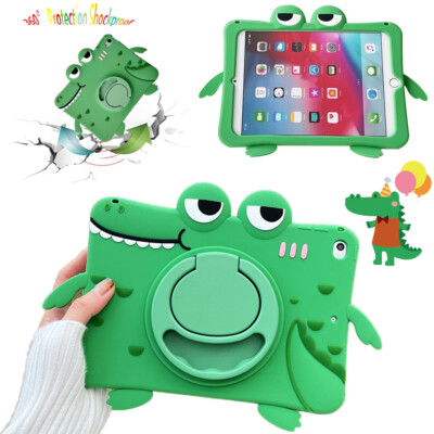 For iPad 5/6/7/8/9/10/11th (A16) Generation 11'' Tablet Case Silicone Stand Cover