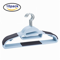 Clothes Hangers 10 Pack Non-slip Hangers Light Weight Clothes Hangers Space Clothes Hangers 10 Pack Non-slip Hangers Light Weight Clothes Hangers Space