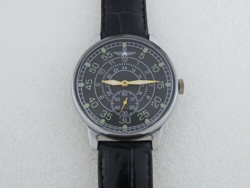 Pobeda Aviator Bomber Shturmanskie Vintage USSR Russian Men Watch EXCELLENT