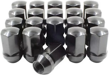 20 Chevy Camaro OEM Factory Style Black Lug Nuts 14x1.5 SS ZL1 1LE LS LT