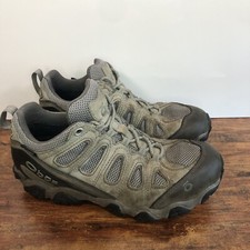 Oboz Sawtooth Boots Womens Size 9.5 Grey Low Hiking Waterproof Shoes UK 7 EU 41
