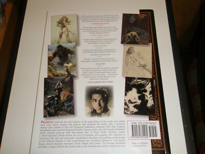 FRAZETTA SKETCHBOOK VOL. 1 J. DAVID SPURLOCK FLEXIBOUND, 2013 VG