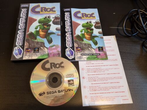 Croc Legend of the Gobbos Saturn PAL with manual - Picture 1 of 5