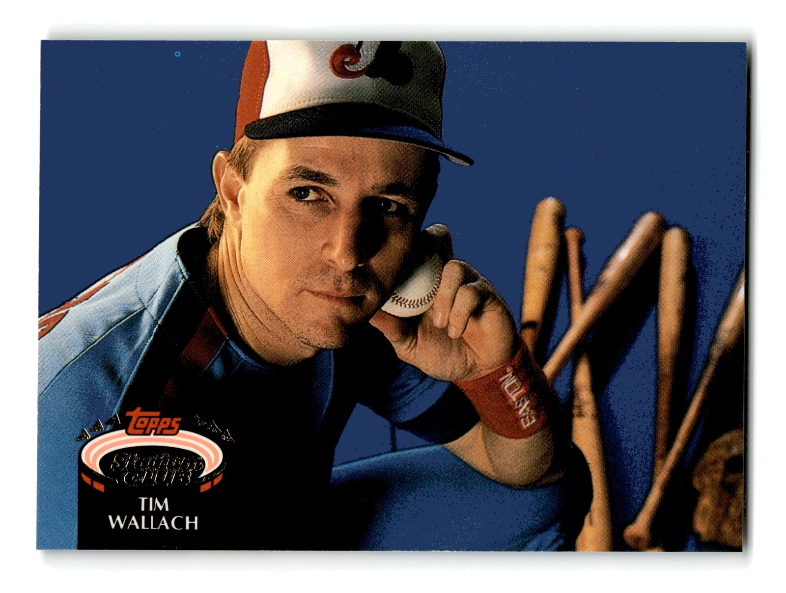 Tim Wallach 1992 Stadium Club #340a Montreal Expos Mint