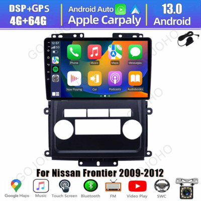 64GB Apple CarPlay For Nissan Frontier 2009-12 Android 13 Car Radio