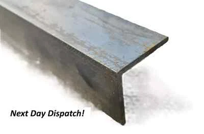 Mild Steel Angle Iron Section Various Sizes and Lengths Rapid Dispatch RSA
