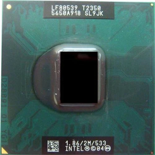 Intel Core Duo T2350 SL9JK 1.86Ghz 2Mb 533 Socket M CPU LF80539GE0362ME - Picture 1 of 3