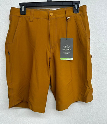Alpine Design Men's Trailhead Tech Short Bronzed Topaz Heather Different Size