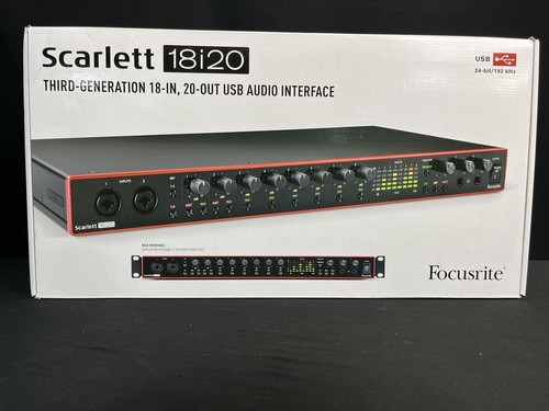 Focusrite Scarlett 18i20 (Gen. 3) 送料無料 Focusrite Scarlett