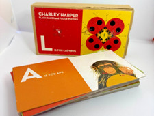 Charley Harper Flash Cards and Floor Puzzles, by Ammo, Complete, 26 Cards