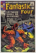Fantastic Four #43 1965 7.0 FVF Frightful Four app-Medusa/Wizard/Sandman/Trapstr