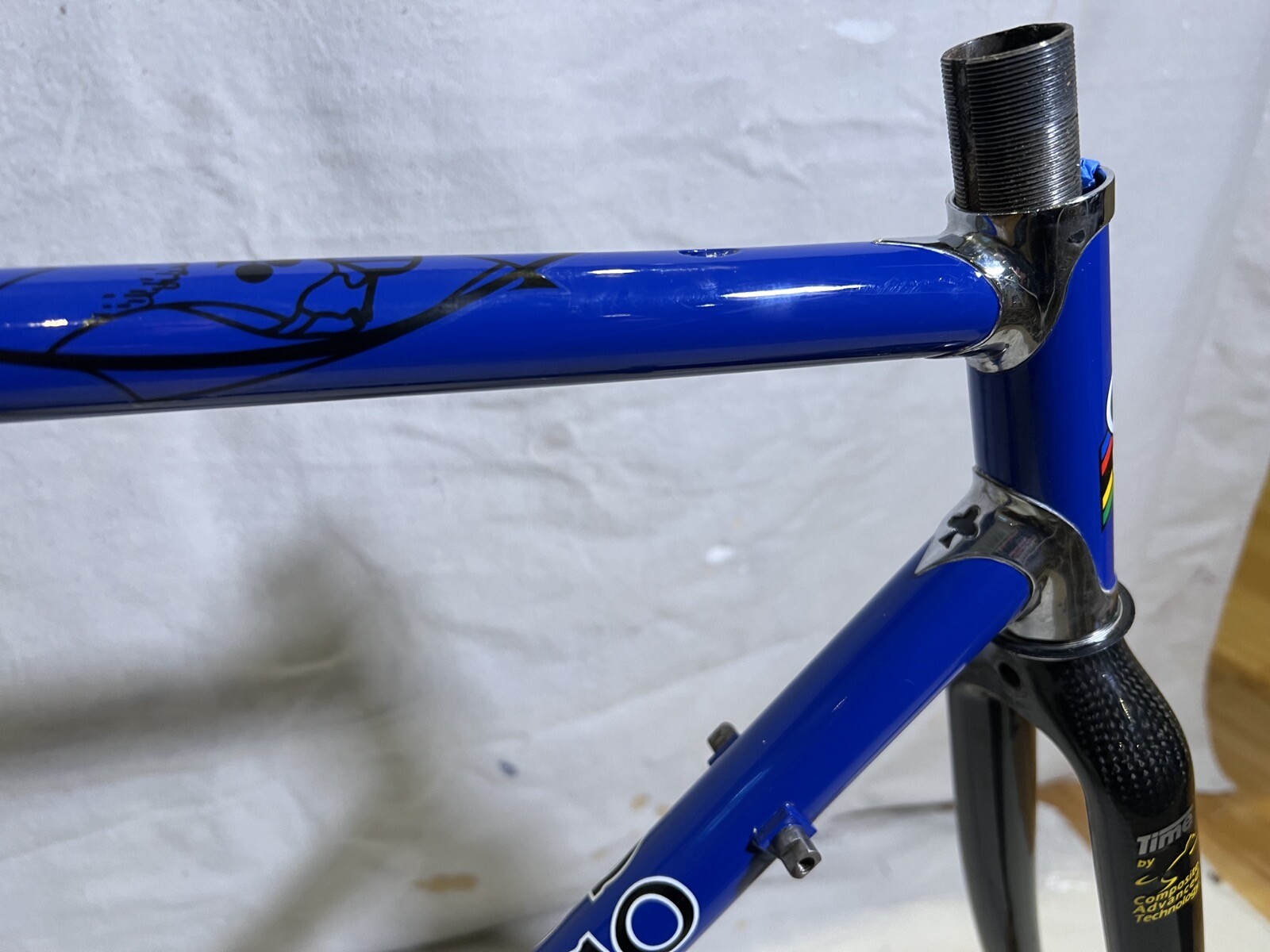 Colnago Spiral Conic SLX frame road bike Eroica Time Carbon